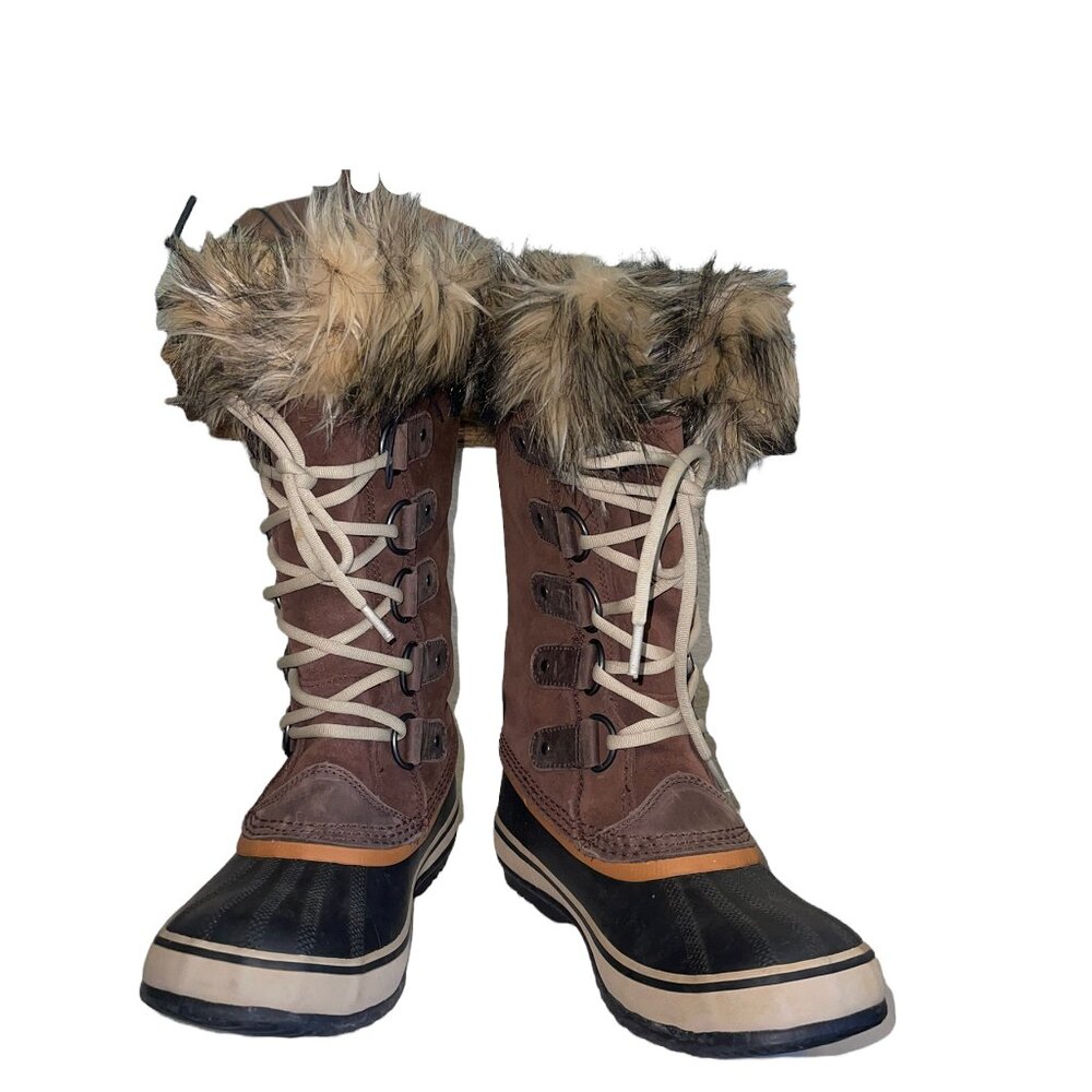 Sorel Joan of Arctic waterproof boots. Size 7 GUC - Picture 1 of 11